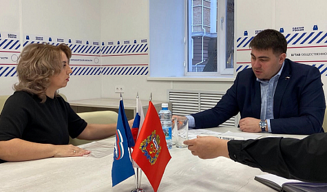 Депутат провел прием в Штабе общественной поддержки